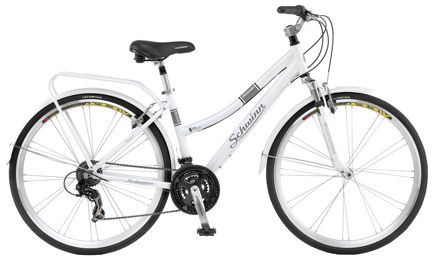 Best entry level hybrid bike for women - Schwinn DIscover Women