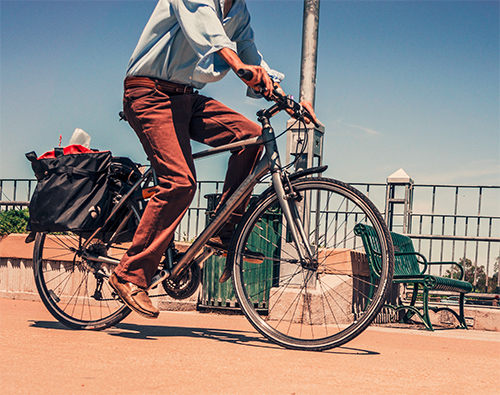 Cycling to work