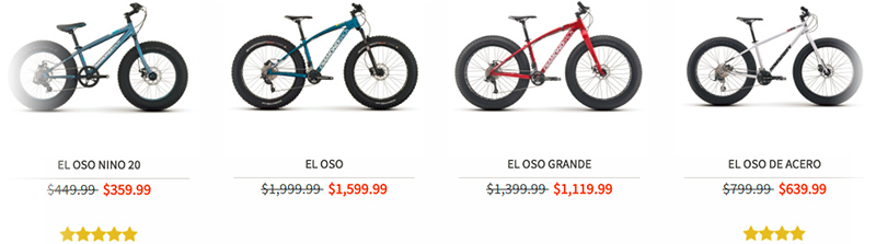 Black Friday 2017 fat bikes