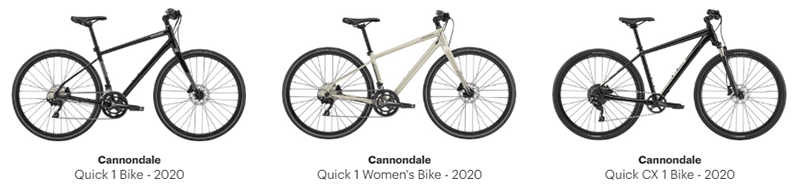 Cannondale Quick 1 & Quick CX 1