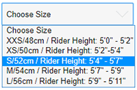 Right Women Bike Size