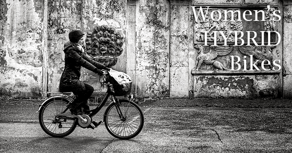 Women's hybrid bikes