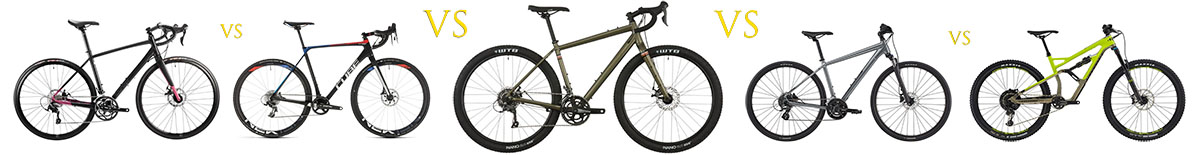Gravel bikes vs other bikes