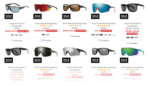 Selection Of Sunglasses