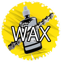 Wax for bike chains