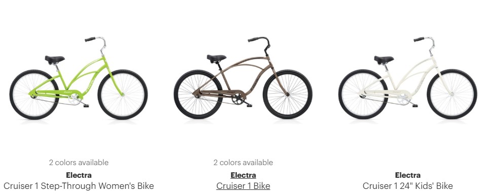 Electra cruisers