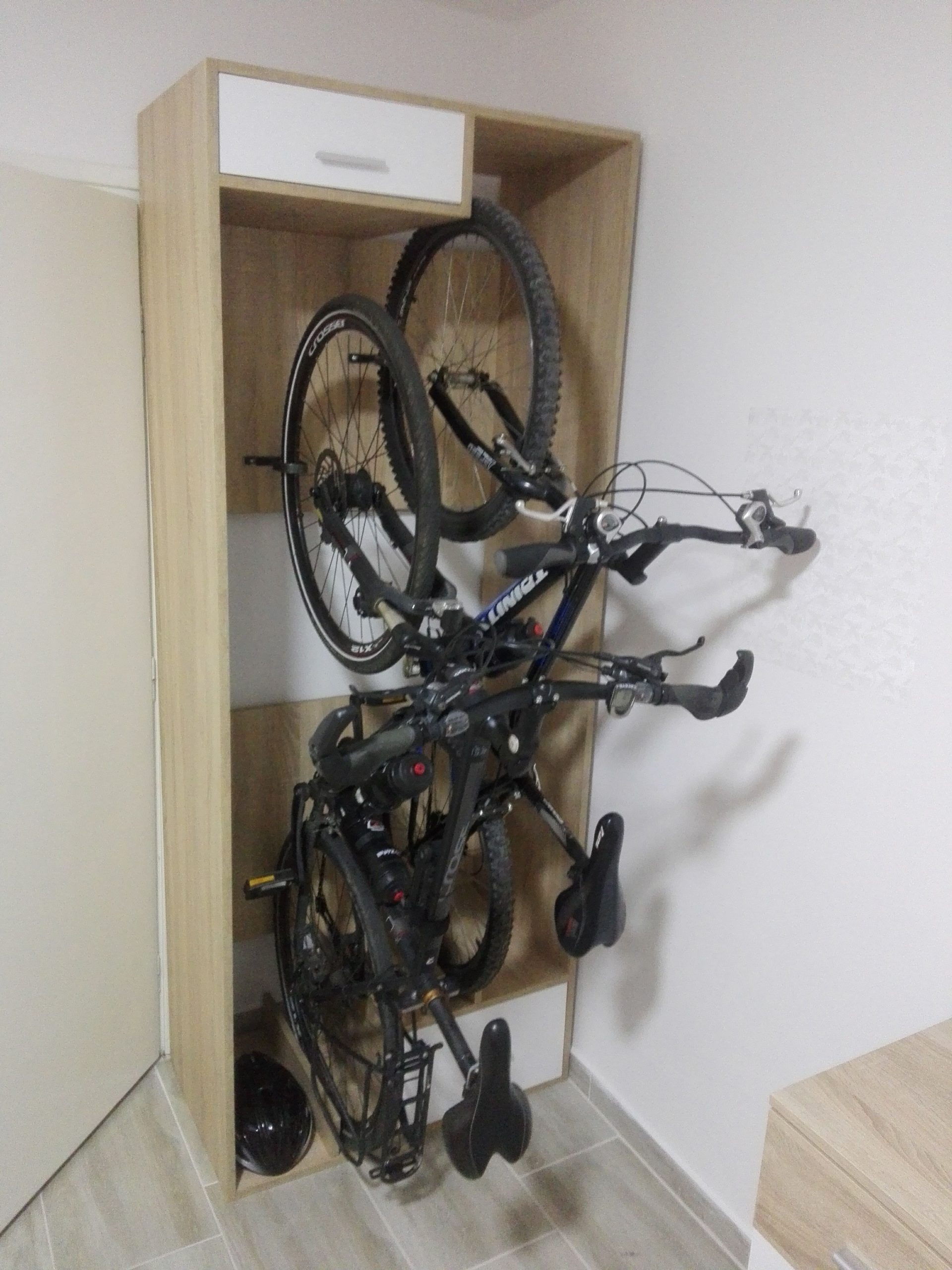 Bike storage closet
