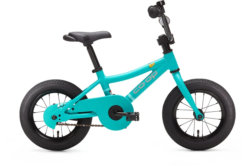 kids pedal bike with simple components