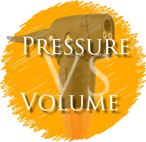 High bicycle pump pressure vs volume