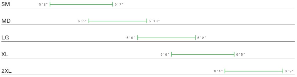 Cannondale Quick CX 2 size chart