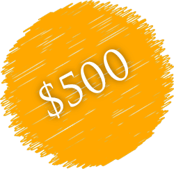 $500