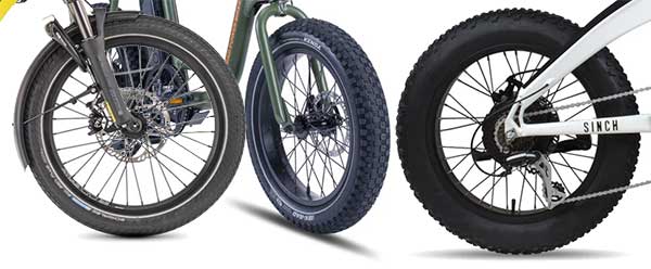 E-Bike wheel sizes