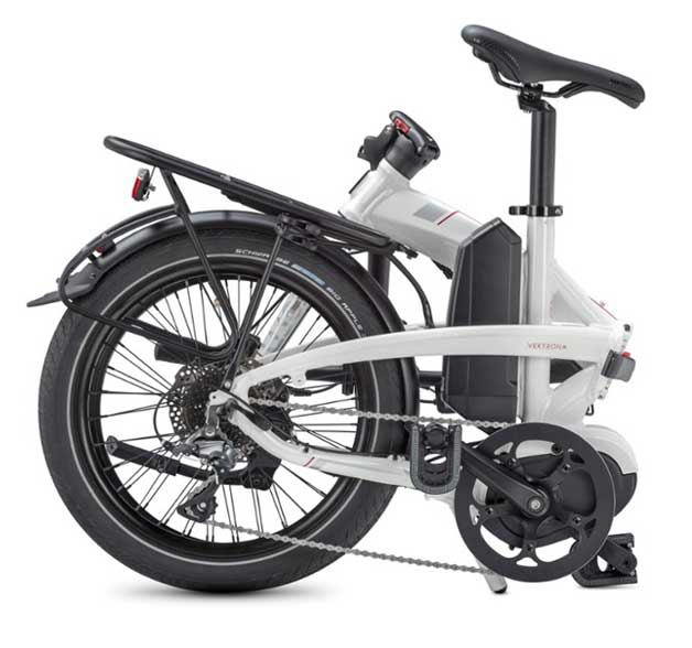 Electric folding bike