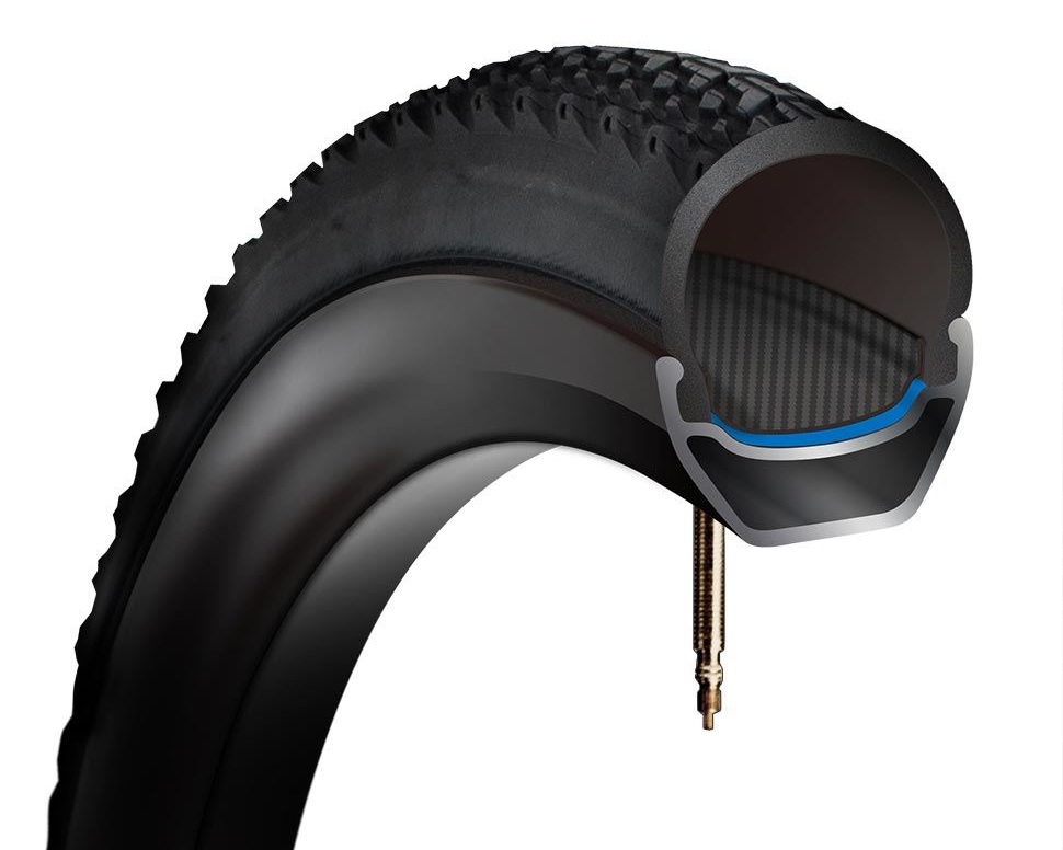 The mechanism behind tubeless tires