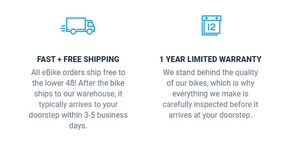 Lectric shipping and warranty