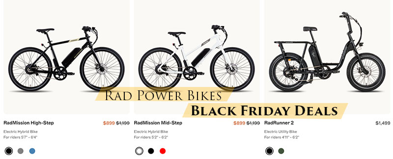 Rad Power Bikes Black Friday Deals