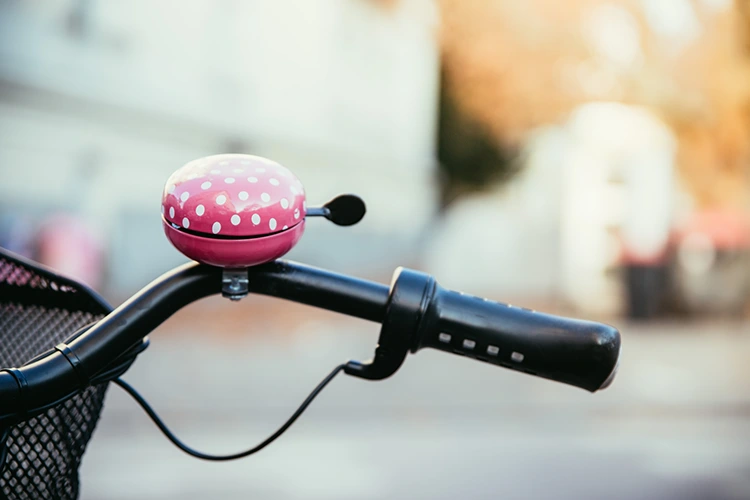 pink bike bell