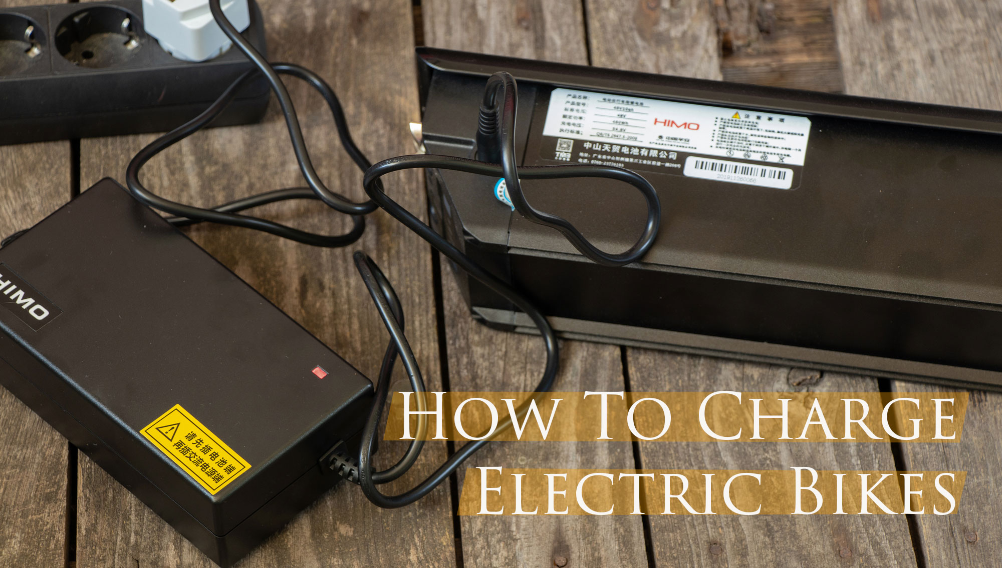 How To Charge An Electric Bike