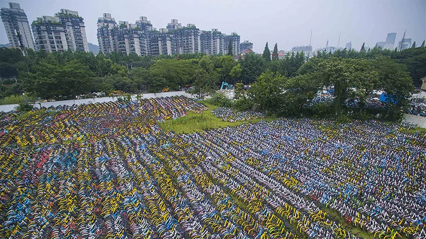 China's bicycle graveyard