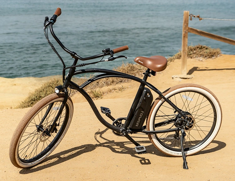 electric beach cruiser bike