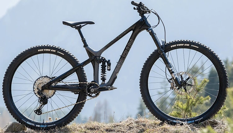 full suspension marin mountain bike