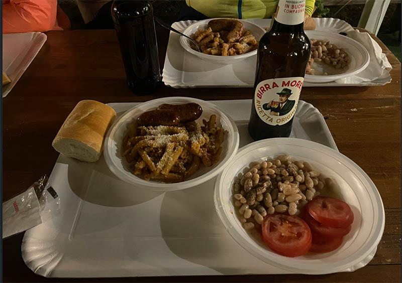 These are actually two separate meals.